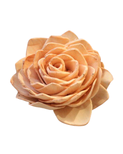 Kwiat Sztuczny Róża Peonia Pomarańczowy Eco