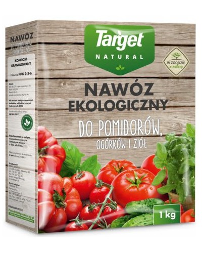 Nawóz Naturalny Ekologiczny Do Pomidorów Target 1kg