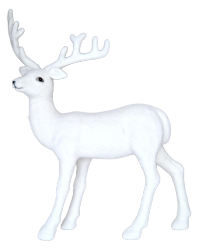 Renifer Figurka Welurowa Świąteczna Prezent 33cm