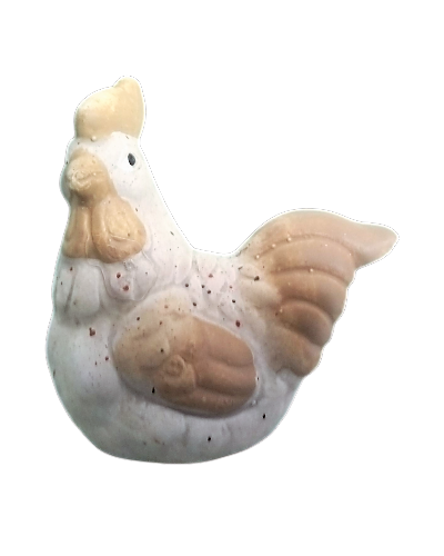Kura Kogut Ceramiczna Figurka Wielkanoc