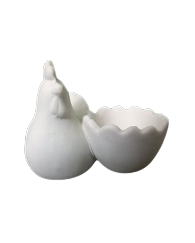 Kura Kogut Ceramiczna Figurka Wielkanoc