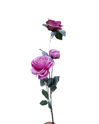 Kwiat Sztuczny Gałąź Róży 85 Cm