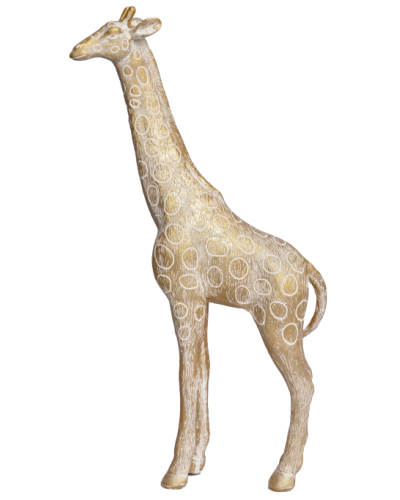 Figurka Żyrafa Złota